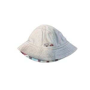 Janie and Jack NWT Reversible Bucket Hat 0-6 Months